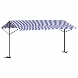 vidaXL Free Standing Awning Canopy Garden Canopy Sunshade Outdoor Shelter - 5 x 3 m - Additional view 4