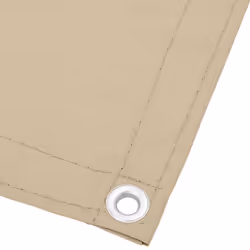 vidaXL Balcony Screen Outdoor Privacy Screen Fence Patio Screen Oxford Fabric - beige, 120 x 700 cm - Additional view 2