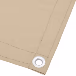 vidaXL Balcony Screen Outdoor Privacy Screen Fence Patio Screen Oxford Fabric - beige, 120 x 800 cm - Additional view 2