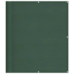 vidaXL Balcony Screen Outdoor Privacy Screen Fence Patio Screen Oxford Fabric - dark green, 120 x 700 cm