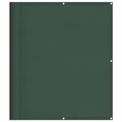 vidaXL Balcony Screen Outdoor Privacy Screen Fence Patio Screen Oxford Fabric - dark green, 120 x 800 cm