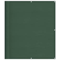 vidaXL Balcony Screen Outdoor Privacy Screen Fence Patio Screen Oxford Fabric - dark green, 120 x 800 cm