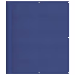 vidaXL Balcony Screen Outdoor Privacy Screen Fence Patio Screen Oxford Fabric - blue, 120 x 800 cm