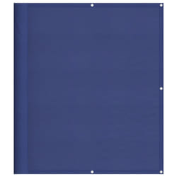 vidaXL Balcony Screen Outdoor Privacy Screen Fence Patio Screen Oxford Fabric - blue, 120 x 1000 cm