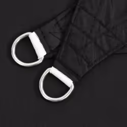 vidaXL Sun Shade Sail Awning Canopy Cover Black 7x5x5 m 100% Polyester Oxford - Additional view 4