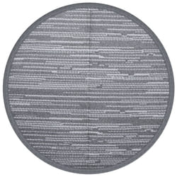 vidaXL Outdoor Carpet Garden Rug Carpet Patio Mat Area Rug Balcony Blanket PP - grey, 120 cm