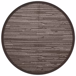 vidaXL Outdoor Carpet Garden Rug Carpet Patio Mat Area Rug Balcony Blanket PP - brown, 120 cm