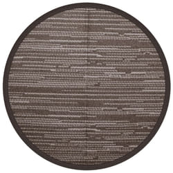 vidaXL Outdoor Carpet Garden Rug Carpet Patio Mat Area Rug Balcony Blanket PP - brown, 120 cm