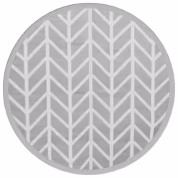 vidaXL Outdoor Carpet Garden Rug Carpet Patio Mat Area Rug Balcony Blanket PP - light grey and white, 160 cm
