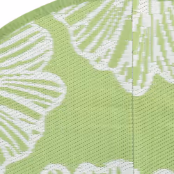 vidaXL Outdoor Carpet Garden Rug Carpet Patio Mat Area Rug Balcony Blanket PP - light green, 160 cm - Additional view 4