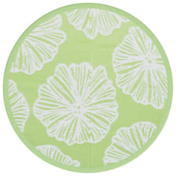 vidaXL Outdoor Carpet Garden Rug Carpet Patio Mat Area Rug Balcony Blanket PP - light green, 200 cm