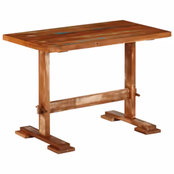 vidaXL Dining Table Kitchen Dining Room Dinner Table Solid Wood Reclaimed - Additional view 9