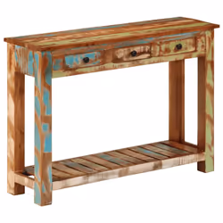 vidaXL Console Table Hallway Tea Side Table End Table Solid Wood Reclaimed