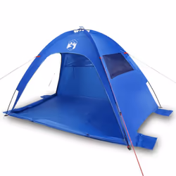 vidaXL Beach Tent Picnic Lightweight Tent Sun Shelter Shade Tent Waterproof - blue