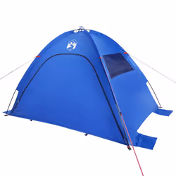 vidaXL Beach Tent Picnic Lightweight Tent Sun Shelter Shade Tent Waterproof - blue - Additional view 4