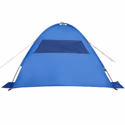vidaXL Beach Tent Picnic Lightweight Tent Sun Shelter Shade Tent Waterproof - blue - Additional view 8