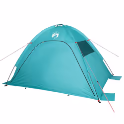 vidaXL Beach Tent Picnic Lightweight Tent Sun Shelter Shade Tent Waterproof - green - Additional view 4