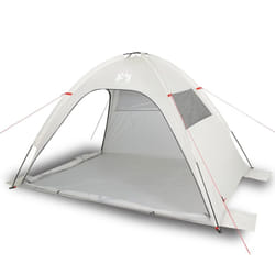 vidaXL Beach Tent Picnic Lightweight Tent Sun Shelter Shade Tent Waterproof - grey