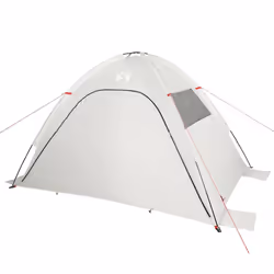 vidaXL Beach Tent Picnic Lightweight Tent Sun Shelter Shade Tent Waterproof - grey - Additional view 4