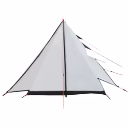 vidaXL Camping Tent 2-Person Lightweight Tent White Blackout Fabric Waterproof - Additional view 5
