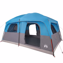 vidaXL Family Tent Cabin 10-Person Camping Tent Lightweight Tent Waterproof - blue - Additional view 4