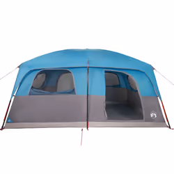 vidaXL Family Tent Cabin 10-Person Camping Tent Lightweight Tent Waterproof - blue - Additional view 6