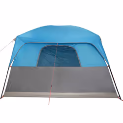 vidaXL Family Tent Cabin 10-Person Camping Tent Lightweight Tent Waterproof - blue - Additional view 7