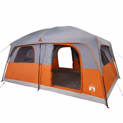 vidaXL Family Tent Cabin 10-Person Camping Tent Lightweight Tent Waterproof - green - Additional view 4