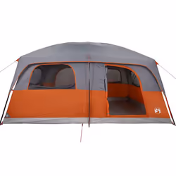vidaXL Family Tent Cabin 10-Person Camping Tent Lightweight Tent Waterproof - green - Additional view 6