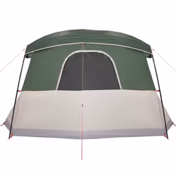 vidaXL Family Tent with Porch 6-Person Lightweight Camping Tent Waterproof - green, 4-person - Additional view 8