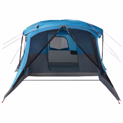 vidaXL Family Tent with Porch 6-Person Lightweight Camping Tent Waterproof - blue, 4-person - Additional view 6
