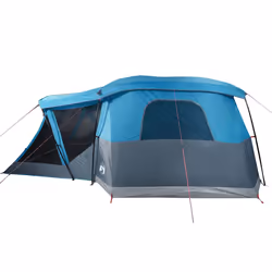 vidaXL Family Tent with Porch 6-Person Lightweight Camping Tent Waterproof - blue, 4-person - Additional view 7