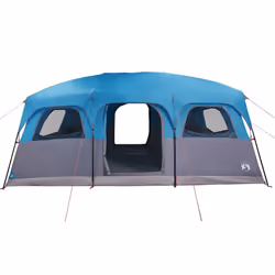 vidaXL Family Tent Cabin 10-Person Camping Tent Lightweight Tent Waterproof - blue - Additional view 5