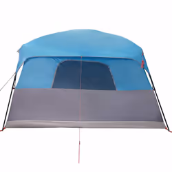 vidaXL Family Tent Cabin 10-Person Camping Tent Lightweight Tent Waterproof - blue - Additional view 6