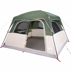 vidaXL Family Tent Cabin 6-Person Lightweight Tent Camping Tent Waterproof - green - Additional view 4
