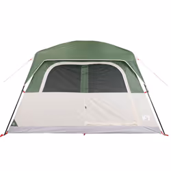 vidaXL Family Tent Cabin 6-Person Lightweight Tent Camping Tent Waterproof - green - Additional view 5
