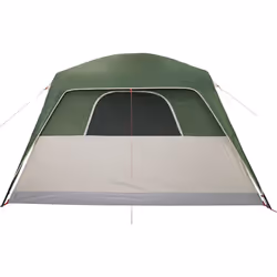 vidaXL Family Tent with Porch 6-Person Lightweight Camping Tent Waterproof - green, 6-person - Additional view 8