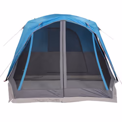 vidaXL Family Tent with Porch 6-Person Lightweight Camping Tent Waterproof - blue, 6-person - Additional view 5