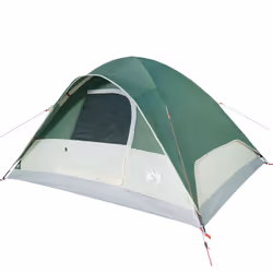 vidaXL Family Tent Dome 6-Person Green Waterproof - Additional view 3