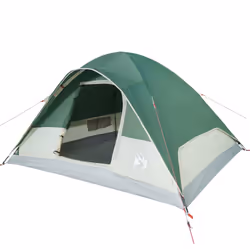 vidaXL Family Tent Dome 6-Person Green Waterproof - Additional view 4