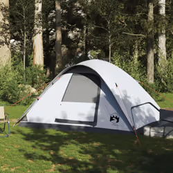 vidaXL Family Tent Dome 6-Person White Blackout Fabric Waterproof - Additional view 2