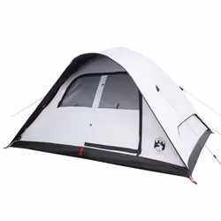 vidaXL Family Tent Dome 6-Person White Blackout Fabric Waterproof - Additional view 3