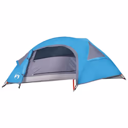 vidaXL Camping Tent Dome 1-Person Lightweight Tent Patio Dome Tent Waterproof - blue - Additional view 5