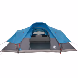 vidaXL Family Tent Dome Camping Tent Patio Hiking Lightweight Tent Waterproof - blue, 9-person - Additional view 6