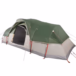 vidaXL Family Tent Dome Camping Tent Patio Hiking Lightweight Tent Waterproof - green, 10-person - Additional view 4