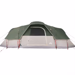 vidaXL Family Tent Dome Camping Tent Patio Hiking Lightweight Tent Waterproof - green, 10-person - Additional view 5