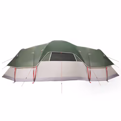 vidaXL Family Tent Dome Camping Tent Patio Hiking Lightweight Tent Waterproof - green, 10-person - Additional view 8