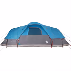 vidaXL Family Tent Dome Camping Tent Patio Hiking Lightweight Tent Waterproof - blue, 10-person - Additional view 5