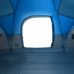 vidaXL Family Tent Dome Camping Tent Patio Hiking Lightweight Tent Waterproof - blue, 10-person - Additional view 9