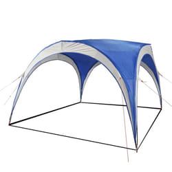 vidaXL Party Tent Garden Party Gazebo Outdoor Patio Canopy Marquee Waterproof - blue